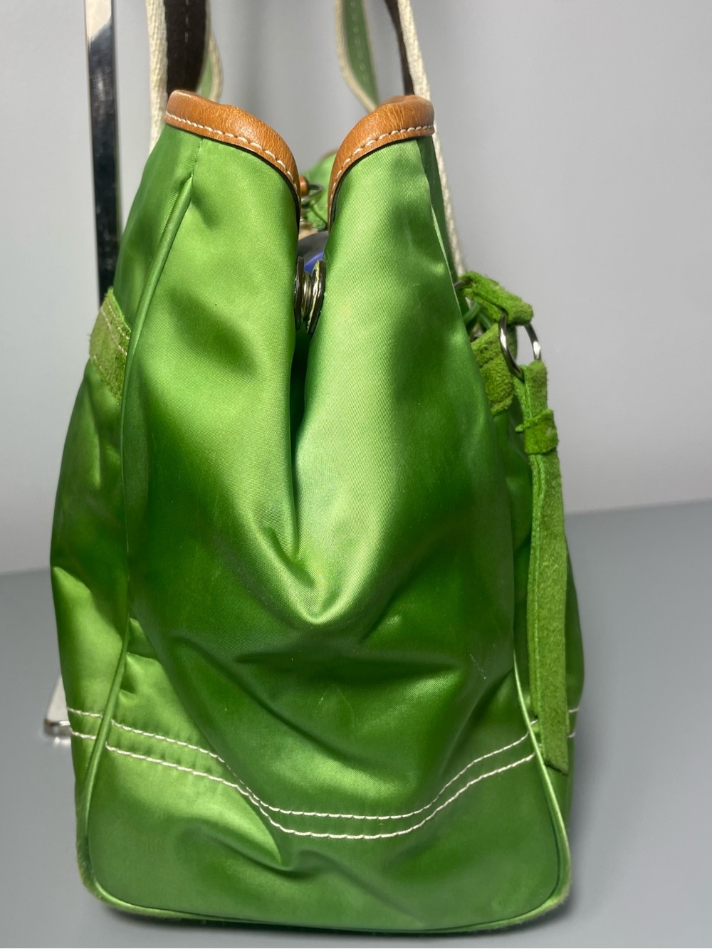 Vintage Coach Hampton Sateen Tote Bag - Picture 13 of 16